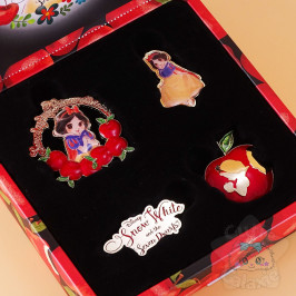 Coffret Pin's Blanche Neige Disney Japan