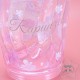 Verre Raiponce Rose Fleuris Disney Japan