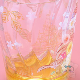 Verre Belle Rose Fleuris Disney Japan