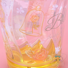 Verre Belle Rose Fleuris Disney Japan