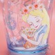 Verre Alice Rose Fleuris Disney Japan