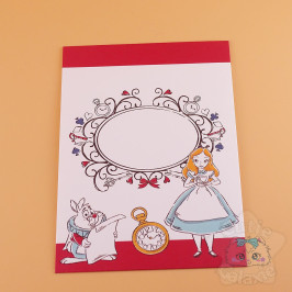 Set Papeterie Alice Au Pays Des Merveilles Disney Japon