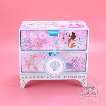Boite Rangement Mémo Post-it Ariel Disney Japon