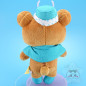 Peluche Rilakkuma San-X Capeline Bonnet Pois