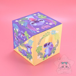 Boite Bureau Mémo Post-it Dépliable Stitch Disney Japan