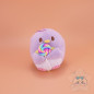 Petite Peluche Pingouin Coloré Pastel Sucette