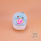 Petite Peluche Pingouin Coloré Pastel Sucette