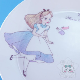 Assiette Alice Au Pays Des Merveilles Lapin Blanc Disney Japon