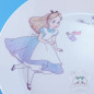 Assiette Alice Au Pays Des Merveilles Lapin Blanc Disney Japon
