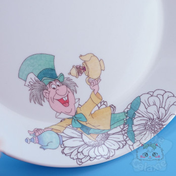 Assiette Alice Au Pays Des Merveilles Chapelier Disney Japon