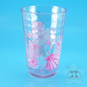 Verre Ariel La Petite Sirène Coquillage Effet Carrelage Disney Japon