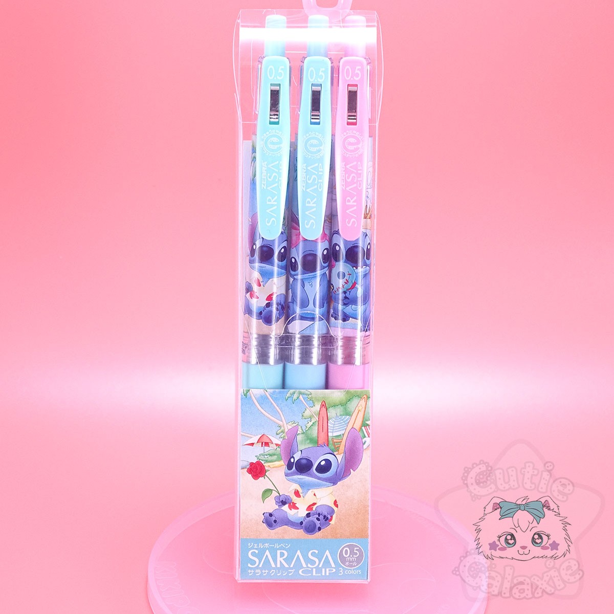 3 Stylos Parfumés Stitch Lilo Et Stitch Disney Japon - Cutie Galaxie