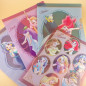 Range Document Princesses Ariel Jasmine Raiponce Belle Aurore Cendrillon Blanche Neige Disney Japon