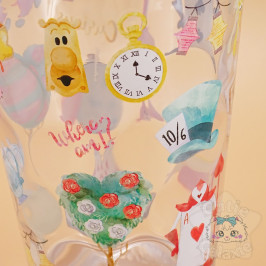 Verre Univers Alice Au Pays Des Merveilles Disney Japon