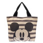 Grand Sac Mickey Mouse Tote Bag Canevas Fermeture Eclaire Disney Japan