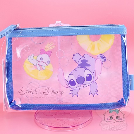 Trousse Transparente Rigide Stitch Lilo Et Stitch Disney Japan - Cutie ...