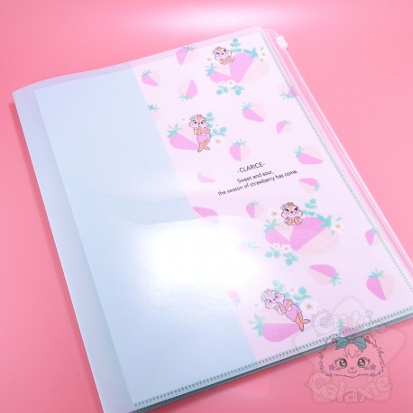Classeur Feuilles Plastiques A4 Avec Rangements Clarice Tic Et Tac Disney  Japan - Cutie Galaxie