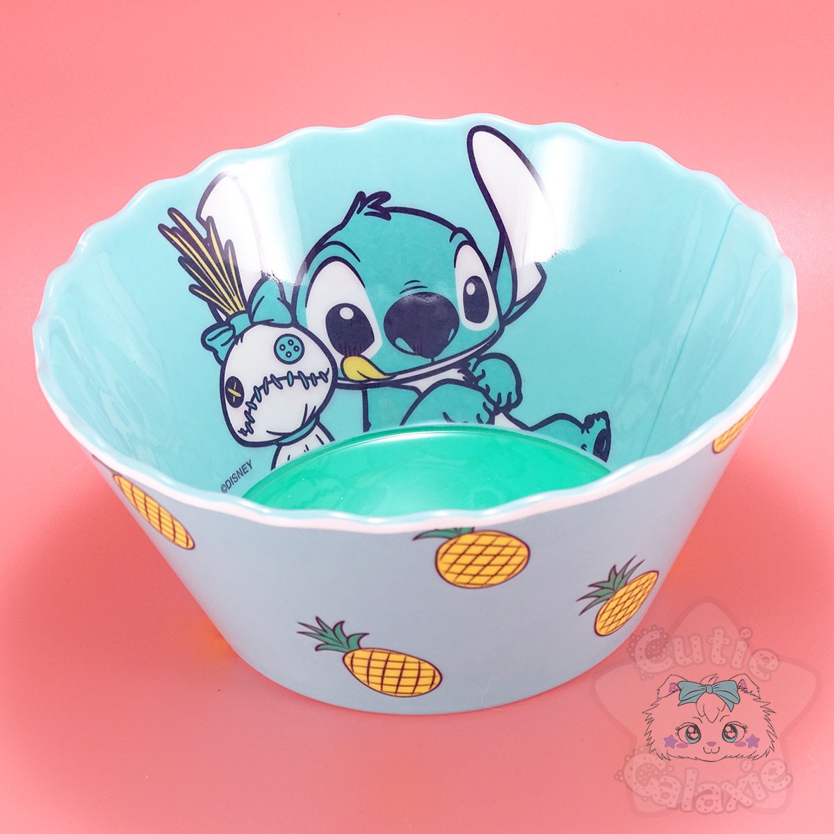 Bol Stitch Lilo Et Stitch Ananas Bordure Ondulée Disney Japon - Cutie  Galaxie