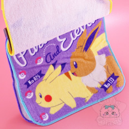 Lot 3 Serviettes Mains Pikachu Evoli Pokémon Pocket Monsters