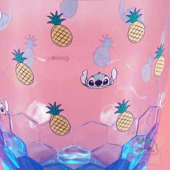 Verre Stitch Effet Ruche Miel Lilo Et Stitch Disney Japon