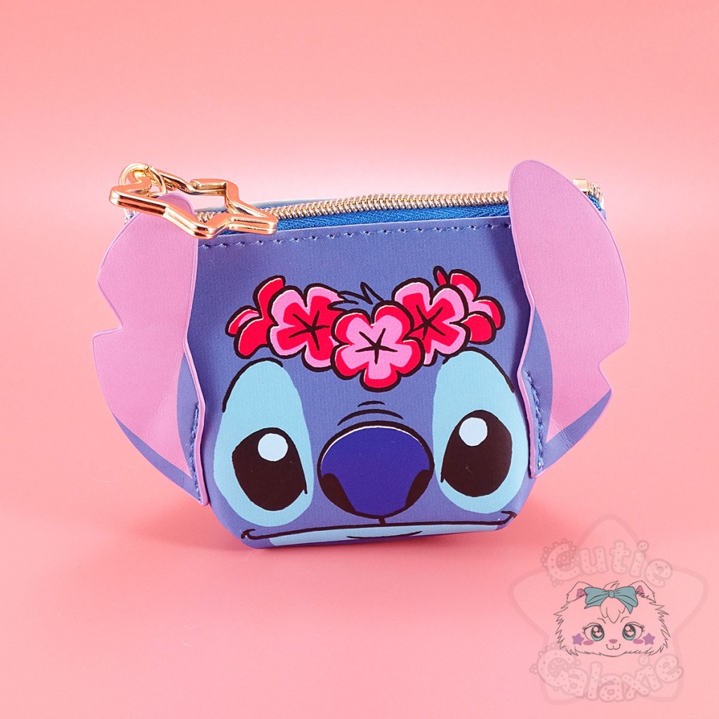 Pochette Stitch Relief Vahiné Disney Japan - Cutie Galaxie