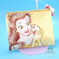 Pochette Trousse Tissus Belle La Belle Et La Bête Pompon Disney Japon