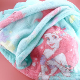 Plaid Douillet Ariel La Petite Sirène Disney Japon Officiel