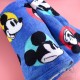 Plaid Douillet Motif Mickey Disney Japon Officiel
