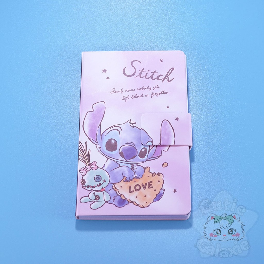 Petit Carnet aimantés Stitch Lilo Et Stitch Disney - Cutie Galaxie
