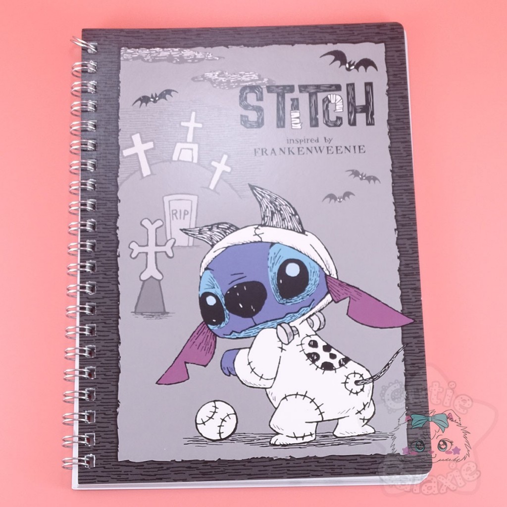 Disney Store Stitch Notebook and Folder Set