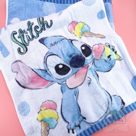 Serviette Visage Stitch Lilo Et Stitch Disney Japon