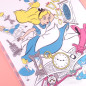 Range Document Quadrillé Alice Au Pays Des Merveilles Disney Japan