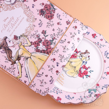 Plate Belle Of The Ballroom Collection Beauty And The Beast Disney Japan