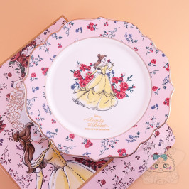 Plate Belle Of The Ballroom Collection Beauty And The Beast Disney Japan