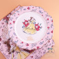 Plate Belle Of The Ballroom Collection Beauty And The Beast Disney Japan
