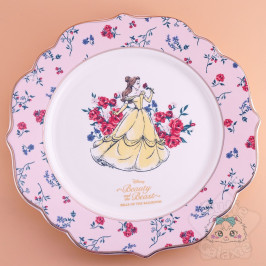 Plate Belle Of The Ballroom Collection Beauty And The Beast Disney Japan