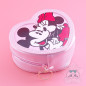 Grosse Pochette Porte-Monnaie Minnie Forme Coeur Disney Japon