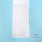 Bambi Disney Japan Checkered Note Pad