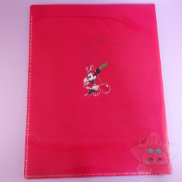 Double Range Document Pailleté Minnie Mouse Disney Japon