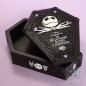 Jack Skellington Carved Coffin Box Disney Japan