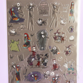 Planche Stickers Mr Jack Skellington Disney Japon