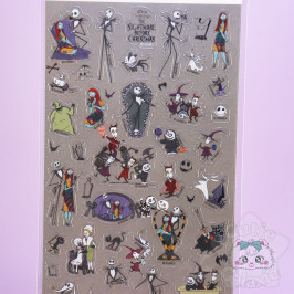 Planche Stickers Mr Jack Skellington Disney Japon