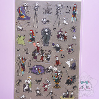 Planche Stickers Mr Jack Skellington Disney Japon