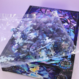 Puzzle Jigsaw Phosphorescent Mr Jack Skellington Tenyo