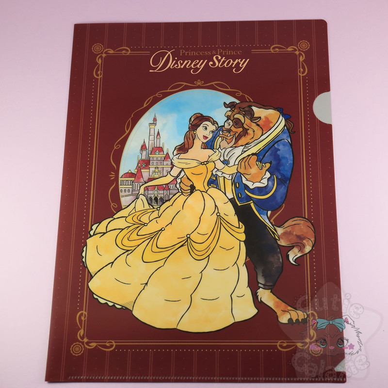 File Folder Beauty And The Beast Couple Disney Japan