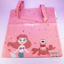 Sac Tote Bag Tissus Ariel La Petite Sirène Disney