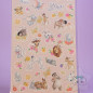 Planche Stickers Bambi Aristochats Roi Lion Dumbo Disney Japon