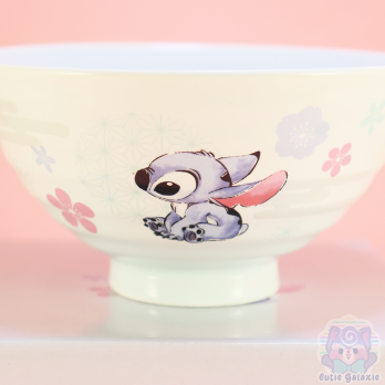 Bol Fleuris Stitch Disney Japon