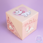 Boite Carré Papeterie Post-it Note Marie Disney Japon