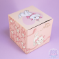 Boite Carré Papeterie Post-it Note Marie Disney Japon